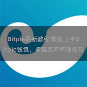 Bitpie最新教程 快速上手Bitpie钱包，多链资产管理技巧