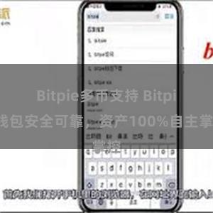 Bitpie多币支持 Bitpie钱包安全可靠，资产100%自主掌控