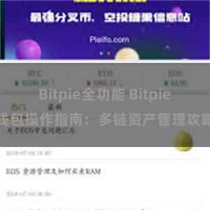 Bitpie全功能 Bitpie钱包操作指南：多链资产管理攻略