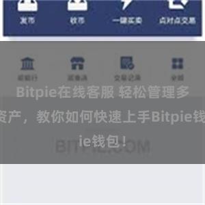 Bitpie在线客服 轻松管理多链资产，教你如何快速上手Bitpie钱包！