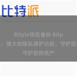 Bitpie钱包备份 Bitpie钱包：强大的隐私保护功能，守护您的资产