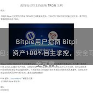 Bitpie用户指南 Bitpie钱包：资产100%自主掌控，安全可靠。